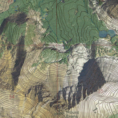 MT-MOUNT EVANS: GeoChange 1964-2013 Preview 2