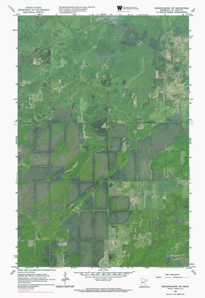MN-MEADOWLANDS NW: GeoChange 1953-2013 Preview 1