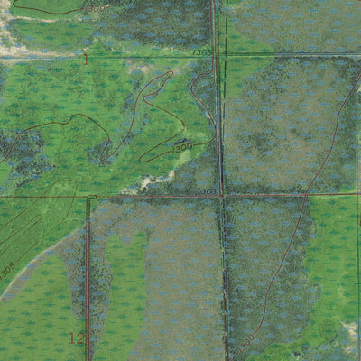 MN-MEADOWLANDS NW: GeoChange 1953-2013 Preview 2