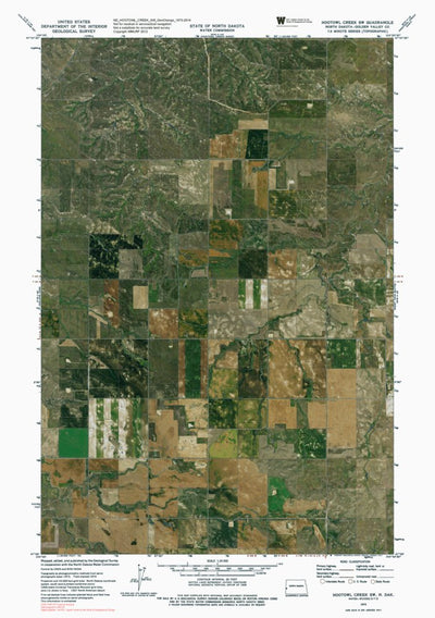 ND-HOOTOWL CREEK SW: GeoChange 1973-2014 Preview 1