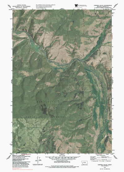 MT-CORNISH GULCH: GeoChange 1965-2013 Preview 1