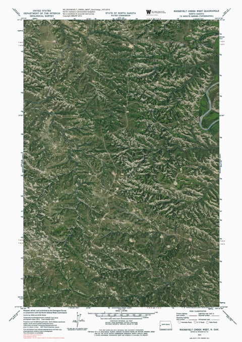 ND-ROOSEVELT CREEK WEST: GeoChange 1973-2014 Preview 1