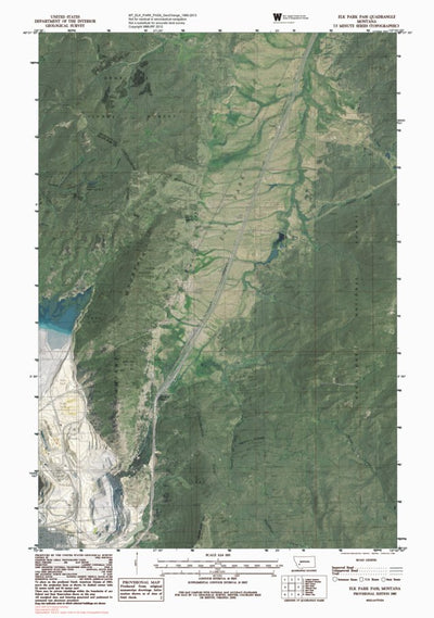 MT-ELK PARK PASS: GeoChange 1980-2013 Preview 1