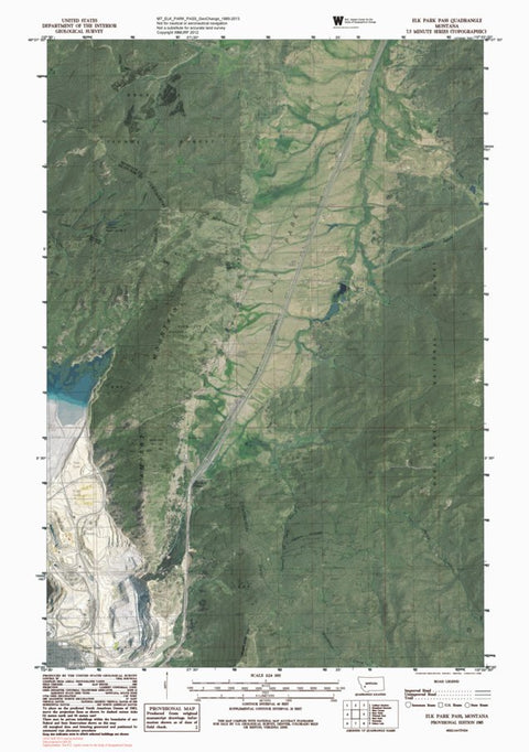 MT-ELK PARK PASS: GeoChange 1980-2013 Preview 1