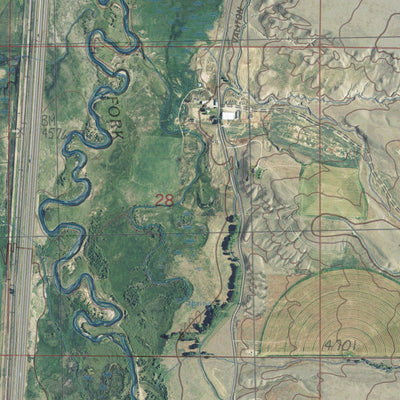 MT-OROFINO CREEK: GeoChange 1954-2013 Preview 3