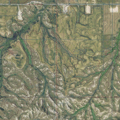 MT-THREE BUTTES CREEK WEST: GeoChange 1976-2013 Preview 3