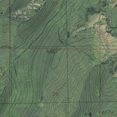 MT-ESMERALDA HILL: GeoChange 1954-2013 Preview 2