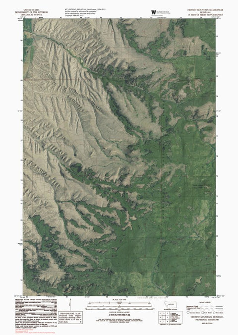 MT-OROFINO MOUNTAIN: GeoChange 1954-2013 Preview 1