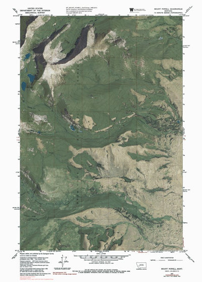 MT-MOUNT POWELL: GeoChange 1966-2013 Preview 1