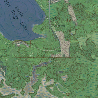 MN-SPLIT HAND LAKE: GeoChange 1966-2013 Preview 2