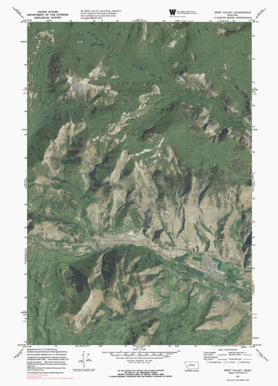 MT-WEST VALLEY: GeoChange 1964-2013 Preview 1