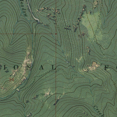 Capron Ridge Map MT-CARPP RIDGE: GeoChange 1964-2013 Map by Western Michigan University ...