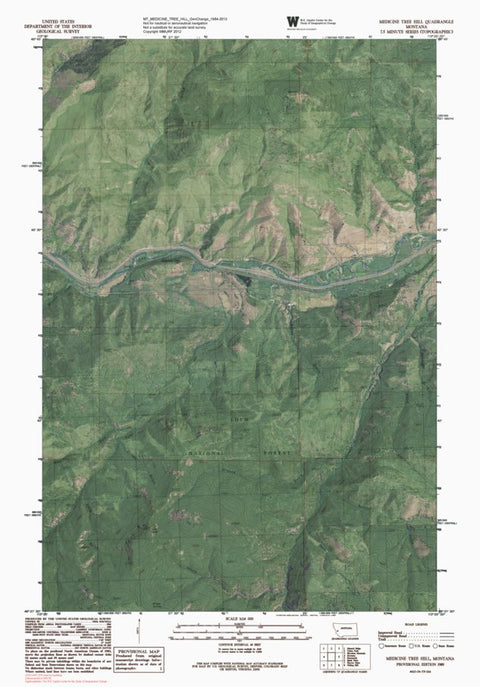 MT-MEDICINE TREE HILL: GeoChange 1984-2013 Preview 1