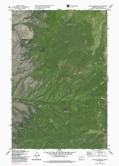 MT-WILLOW MOUNTAIN: GeoChange 1965-2013 Preview 1