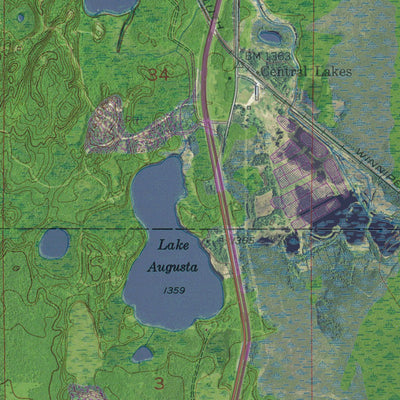 MN-CENTRAL LAKES: GeoChange 1950-2013 Preview 3
