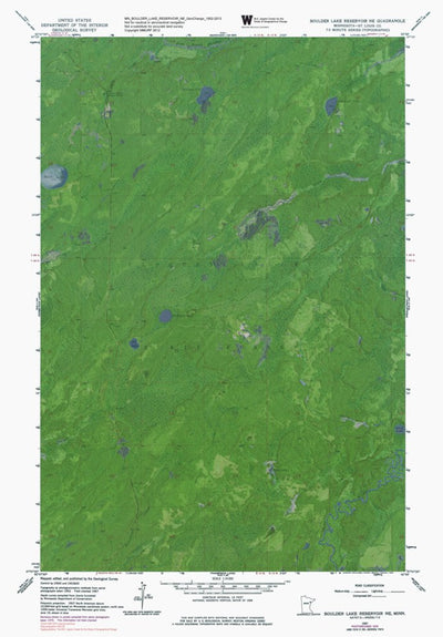MN-BOULDER LAKE RESERVOIR NE: GeoChange 1952-2013 Preview 1