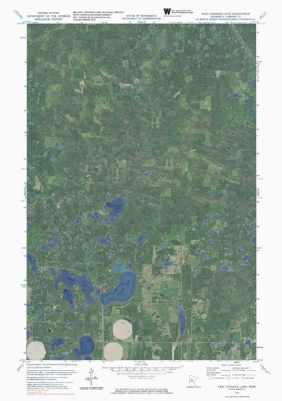 MN-EAST CROOKED LAKE: GeoChange 1969-2013 Preview 1