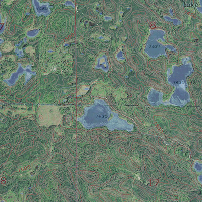 MN-EAST CROOKED LAKE: GeoChange 1969-2013 Preview 3
