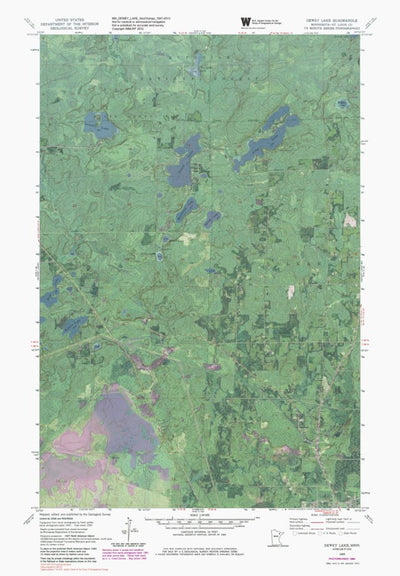 MN-DEWEY LAKE: GeoChange 1947-2013 Preview 1