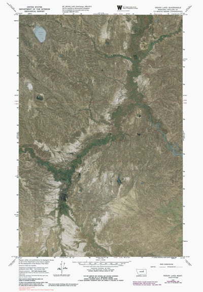 MT-INDIAN LAKE: GeoChange 1964-2013 Preview 1