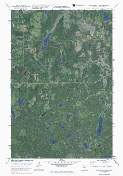 MN-SCHOOLCRAFT LAKE: GeoChange 1969-2013 Preview 1