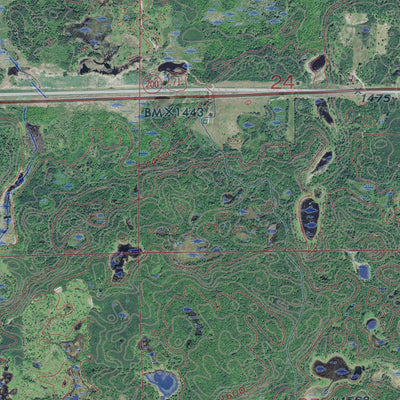 MN-SCHOOLCRAFT LAKE: GeoChange 1969-2013 Preview 2