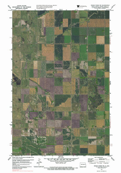 ND-GRAND FORKS SW: GeoChange 1965-2014 Preview 1