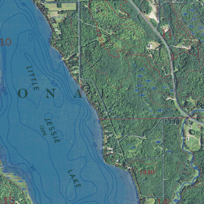 MN-JESSIE LAKE: GeoChange 1969-2013 Preview 2