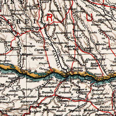 General Map of the Balkan Countries, 1914 Preview 2