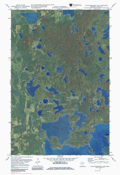 MN-LITTLE BOWSTRING LAKE: GeoChange 1969-2013 Preview 1