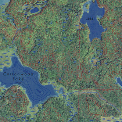 MN-LITTLE BOWSTRING LAKE: GeoChange 1969-2013 Preview 2