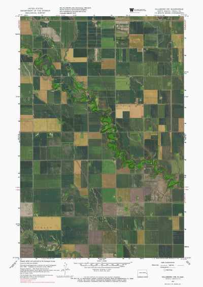 ND-HILLSBORO NW: GeoChange 1964-2014 Preview 1