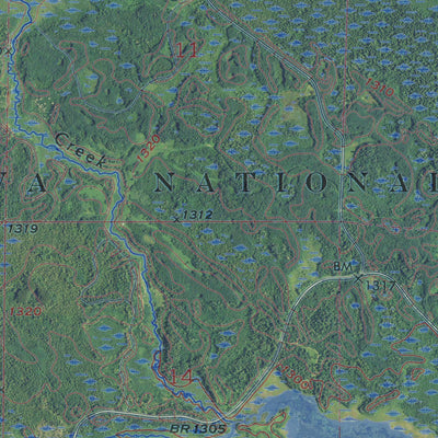 MN-DIXON LAKE: GeoChange 1969-2013 Preview 2