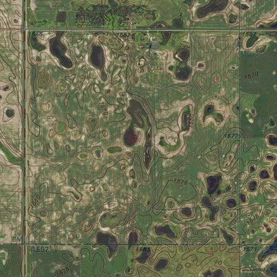 ND-COURTENAY NW: GeoChange 1948-2014 Preview 3