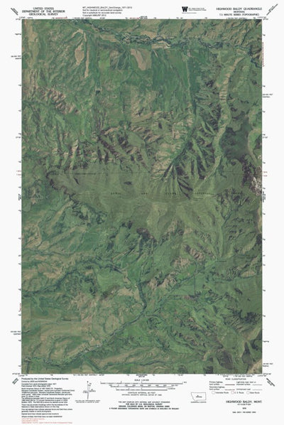 MT-HIGHWOOD BALDY: GeoChange 1971-2013 Preview 1