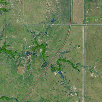 ND-GRASSY BUTTE SW: GeoChange 1973-2014 Preview 2