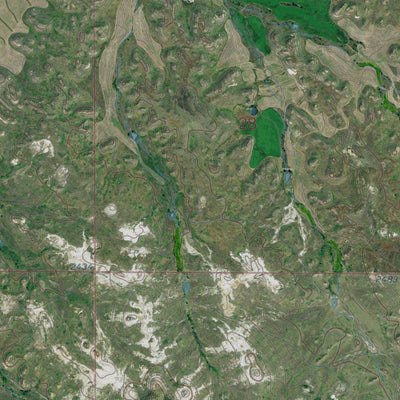 ND-FLAT ROCK BUTTE: GeoChange 1973-2014 Preview 2