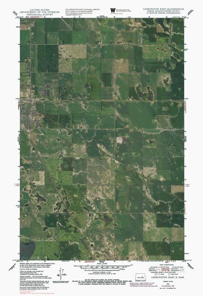 ND-CARRINGTON EAST: GeoChange 1944-2014 Preview 1