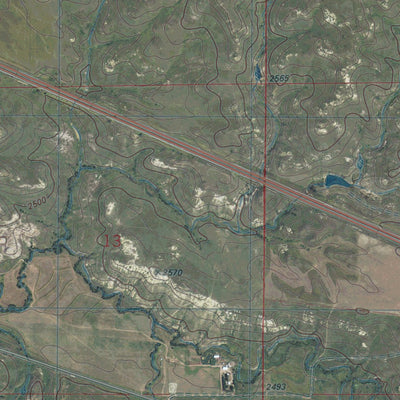 MT-CLUSTER BUTTES SW: GeoChange 1975-2013 Preview 2