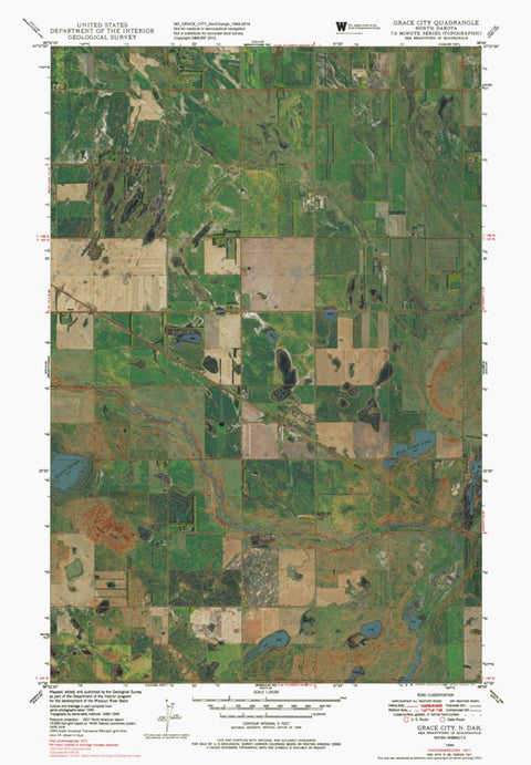 ND-GRACE CITY: GeoChange 1944-2014 Preview 1