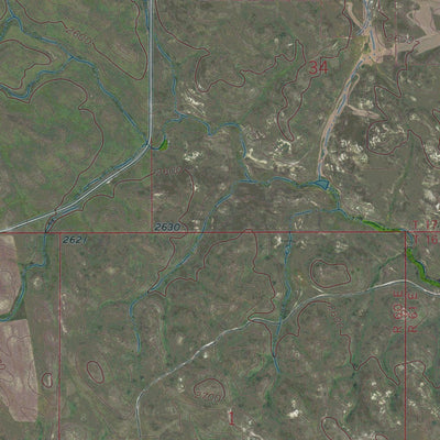 MT-ND-ODLAND DAM NE: GeoChange 1973-2013 Preview 2