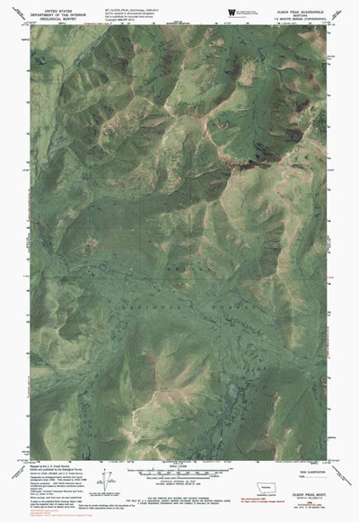 MT-OLSON PEAK: GeoChange 1958-2013 Preview 1