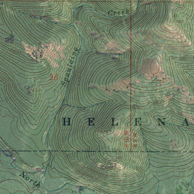 MT-OLSON PEAK: GeoChange 1958-2013 Preview 2