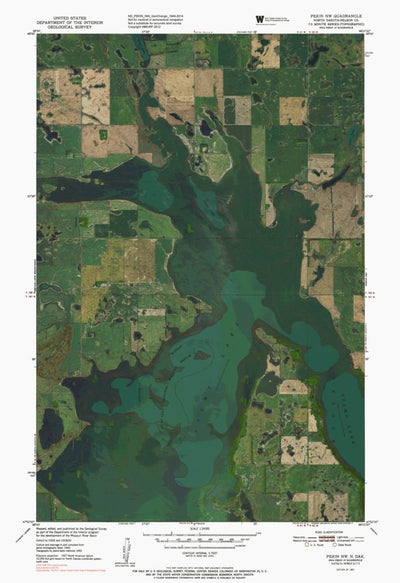 ND-PEKIN NW: GeoChange 1949-2014 Preview 1