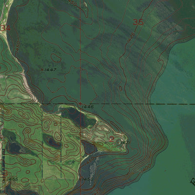 ND-PEKIN NW: GeoChange 1949-2014 Preview 2