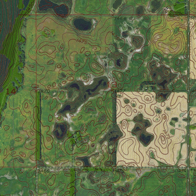ND-PEKIN NW: GeoChange 1949-2014 Preview 3