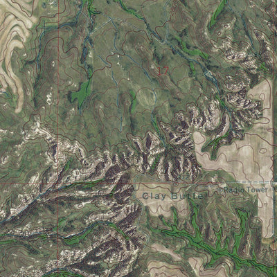 MT-CLAY BUTTE: GeoChange 1970-2013 Preview 3