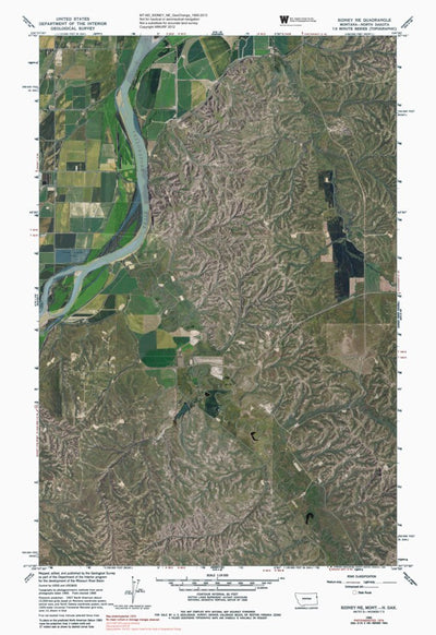 MT-ND-SIDNEY NE: GeoChange 1965-2013 Preview 1