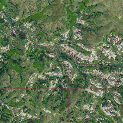 ND-BUCKSKIN BUTTE: GeoChange 1973-2014 Preview 2
