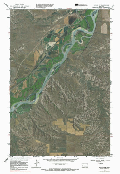 MT-SAVAGE SW: GeoChange 1965-2013 Preview 1